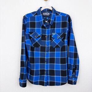 Dixxon Flannel Co Womens Pantera Far Beyond Driven Button Shirt Size M Plaid
